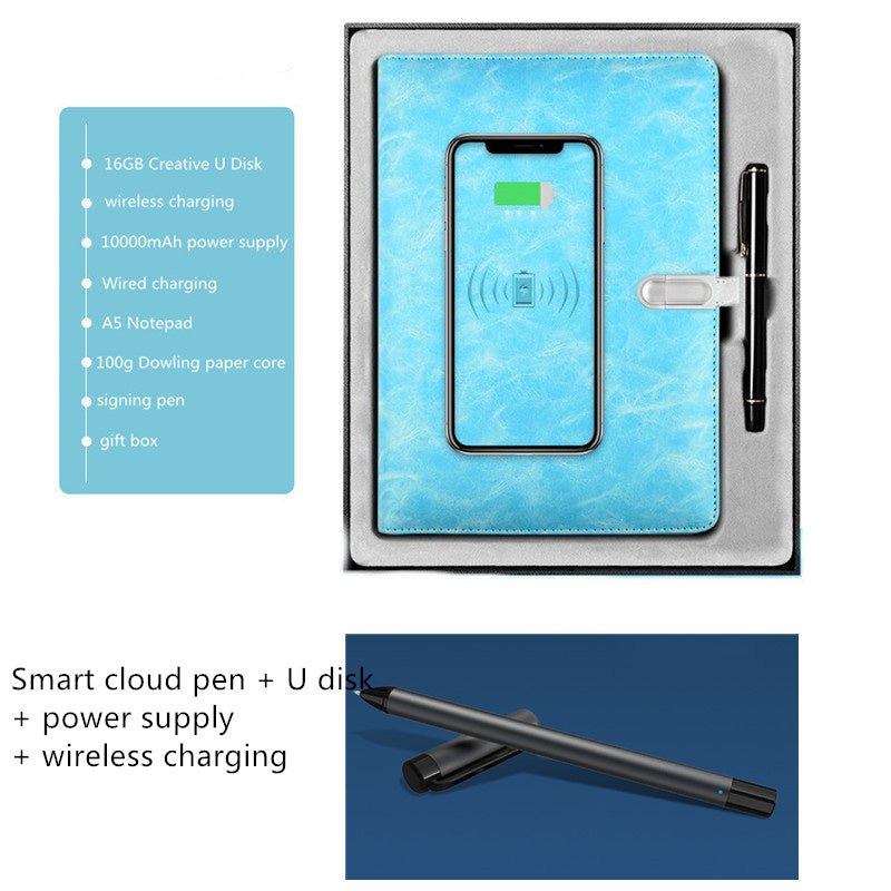 Smart Digital Notepad – Premium Reusable Notebook with Smart Pen & USB Storage - More4LessLB
