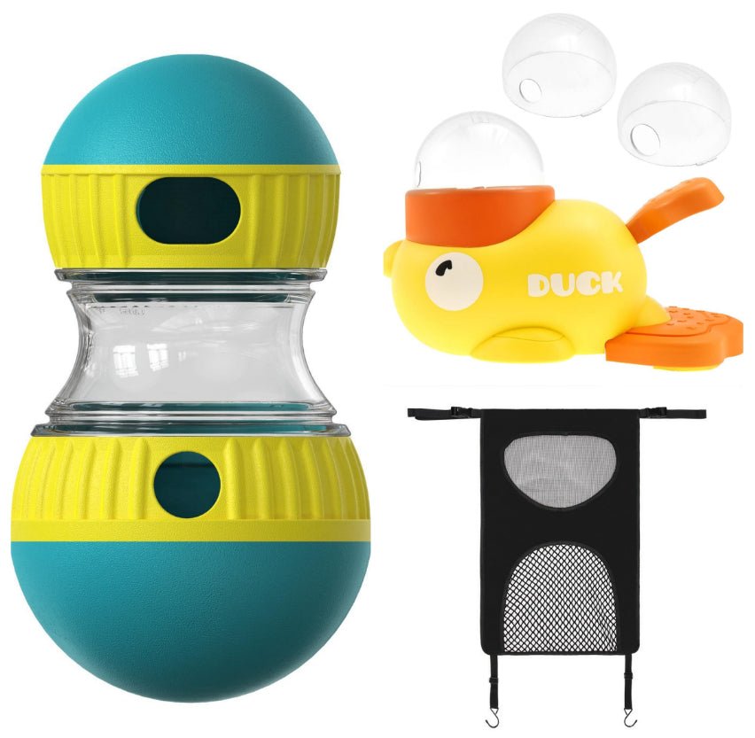 Interactive Dog Puzzle Ball – Mental Stimulation & Treat Dispenser - More4LessLB