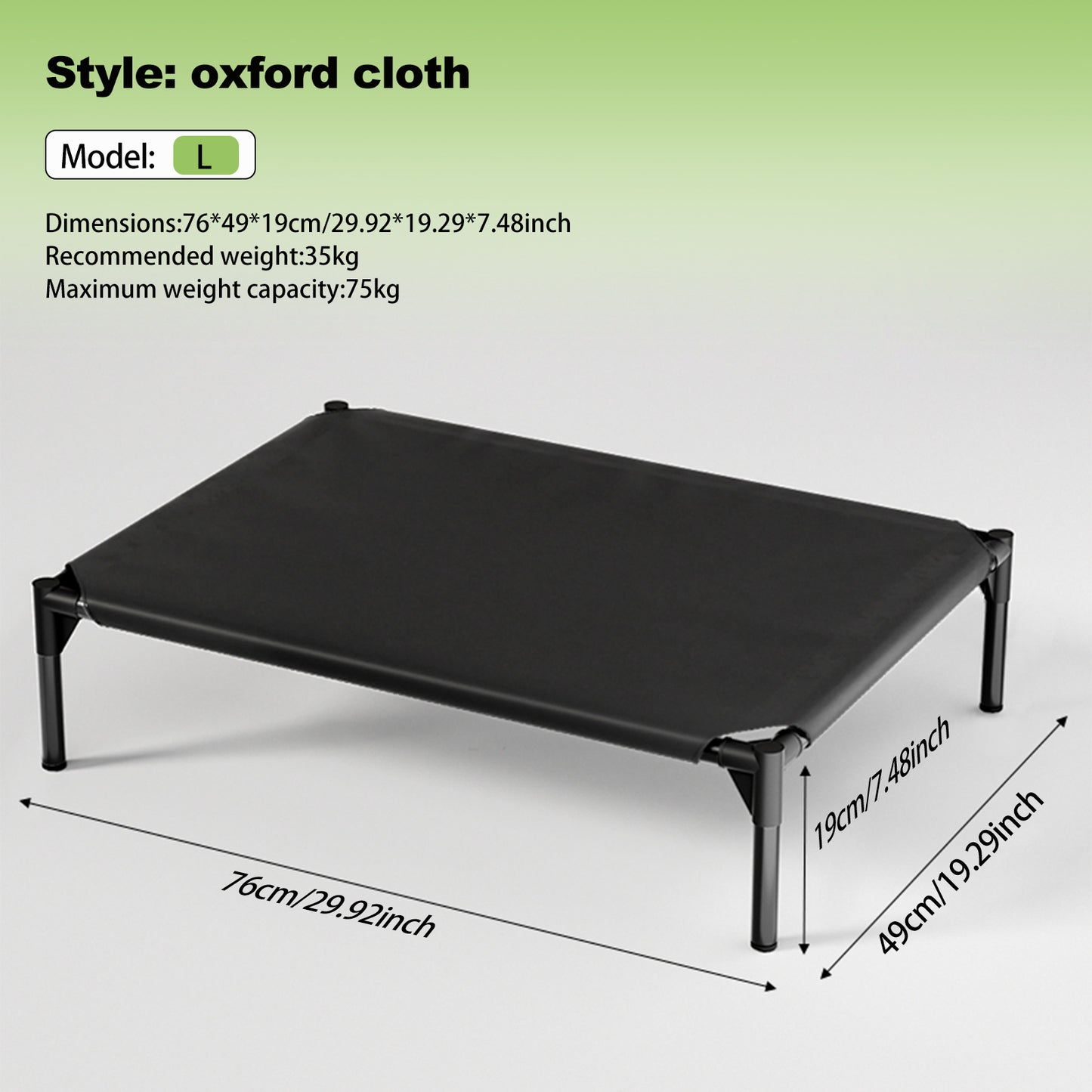 The Bi - material Pet Bed Is Of Your Choice,The Detachable Design Of The Oxford Cloth And Breathable Mesh Pet Bed Combines The Characteristics Of Breathable, Waterproof And Odorless To Create A Comforta - More4LessLB