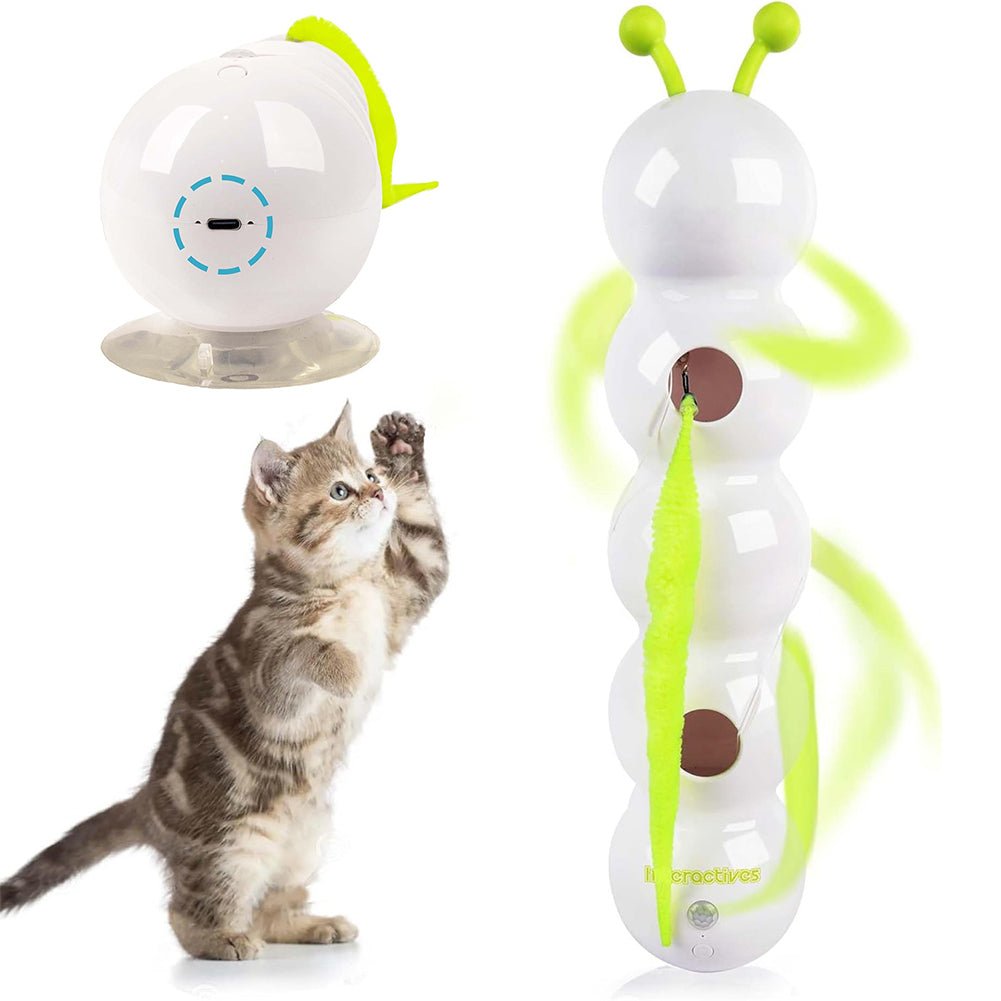 Smart Interactive Cat Toy – Tail Motion Fun for Kittens - More4LessLB
