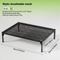 The Bi - material Pet Bed Is Of Your Choice,The Detachable Design Of The Oxford Cloth And Breathable Mesh Pet Bed Combines The Characteristics Of Breathable, Waterproof And Odorless To Create A Comforta - More4LessLB