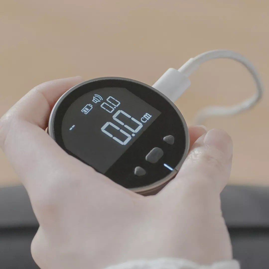 Mini Digital Measuring Wheel – Rechargeable Pocket Electronic Ruler - More4LessLB