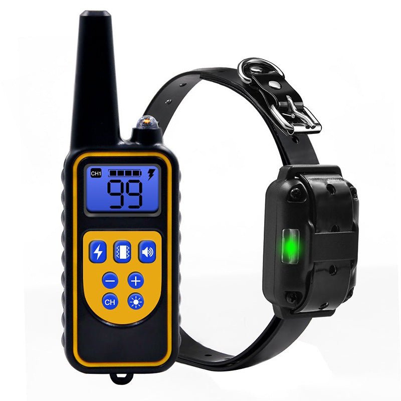 Remote Control Dog Training Collar – Adjustable Shock & Vibration Device - More4LessLB