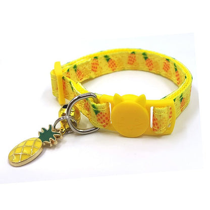 Pet Print Bell Cat Collar Cat Strap - More4LessLB