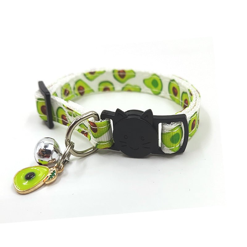 Pet Print Bell Cat Collar Cat Strap - More4LessLB