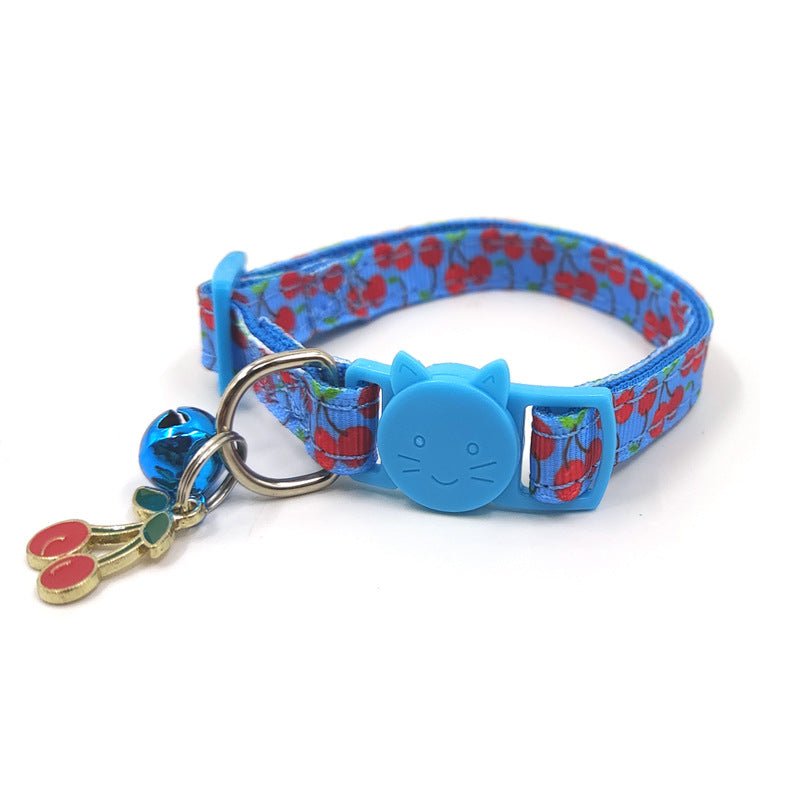 Pet Print Bell Cat Collar Cat Strap - More4LessLB