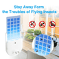 Front view of Indoor UV Sticky Trap – kills flies & mosquitoes safely