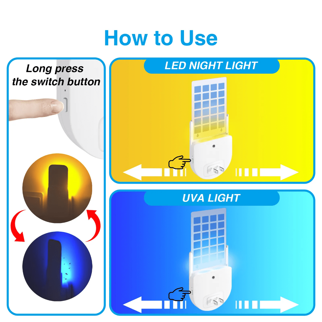 Types of lighting that can be applied in Indoor UV Sticker Trap