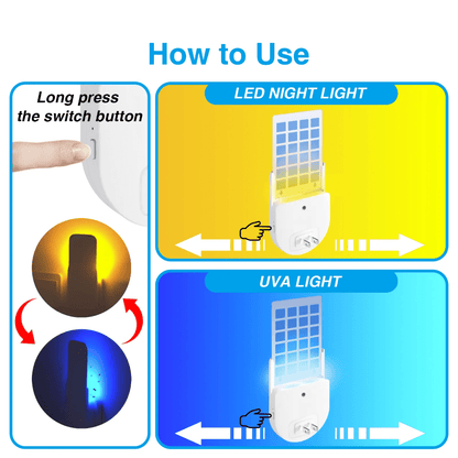 Types of lighting that can be applied in Indoor UV Sticker Trap