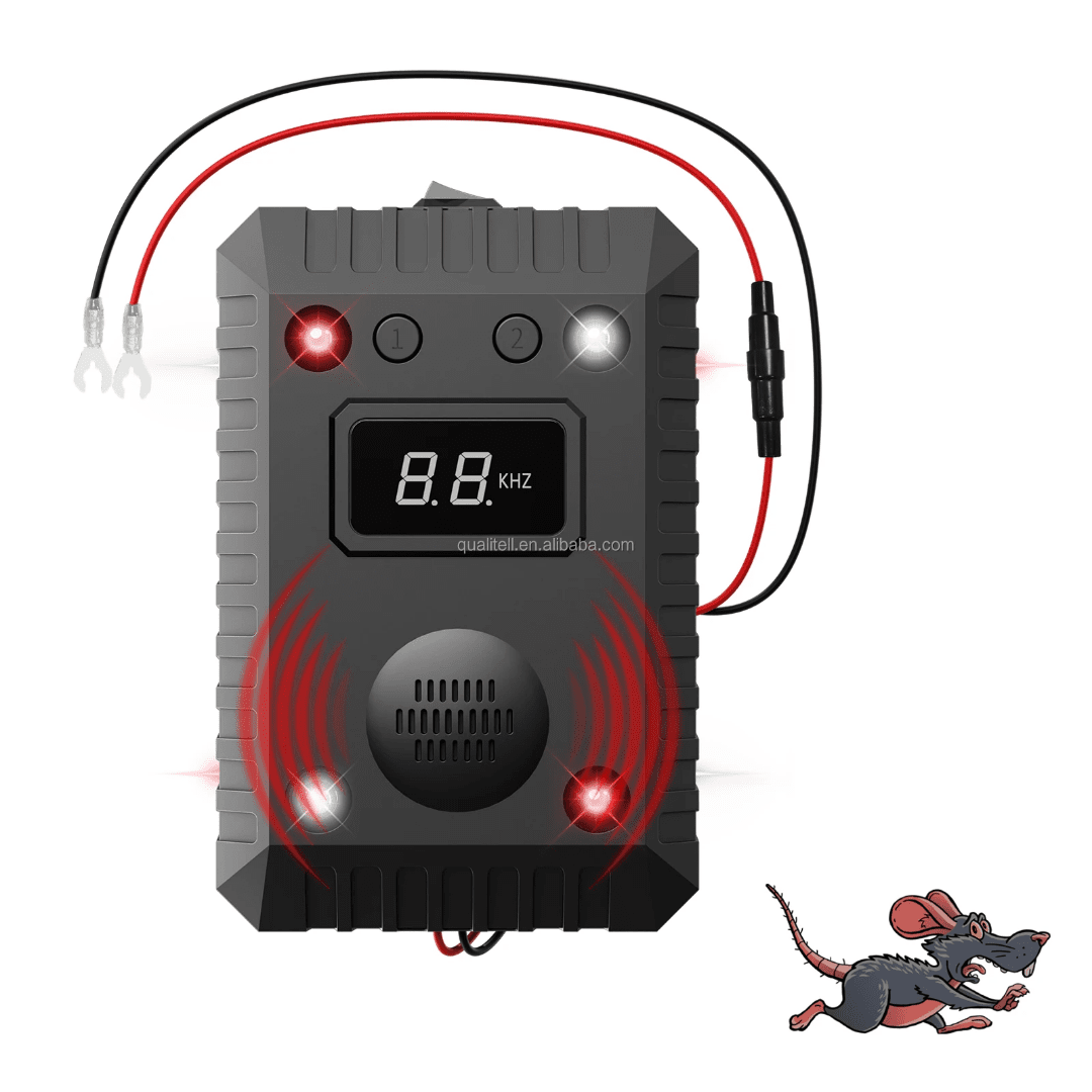 Ultrasonic Rodent Repeller – Protect Car Engine Wiring from Rats & Mice - More4LessLB
