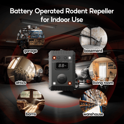 Ultrasonic Rodent Repeller – Protect Car Engine Wiring from Rats & Mice - More4LessLB