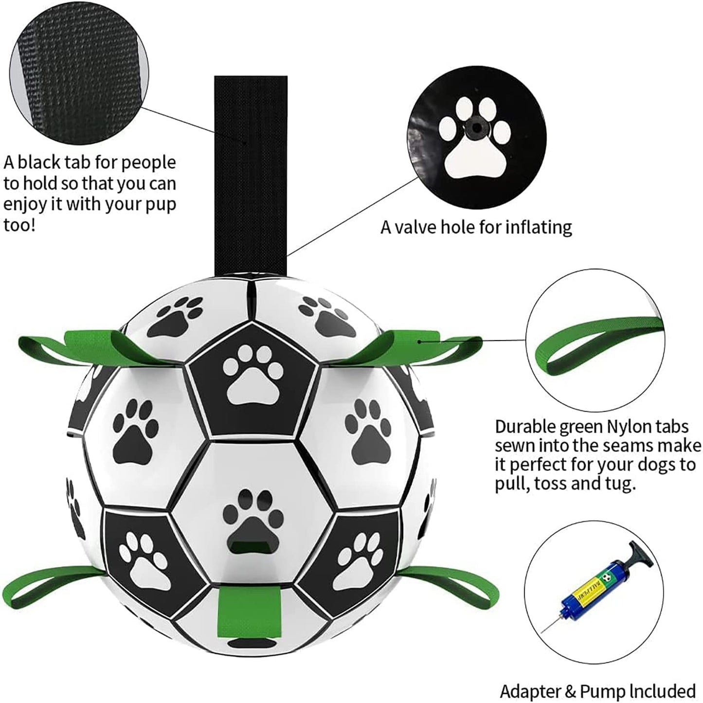 Fun Soccer Ball Toy for Dogs – Interactive & Energetic Play - More4LessLB