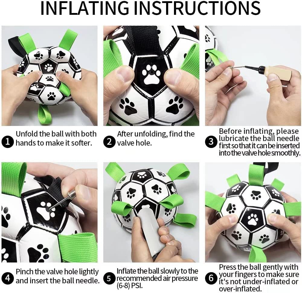 Fun Soccer Ball Toy for Dogs – Interactive & Energetic Play - More4LessLB