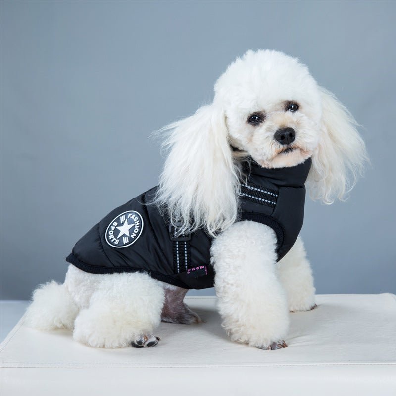 Waterproof Winter Dog Coat with Harness – Warm Jacket for Large & Small Dog - More4LessLB