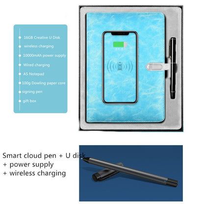 Smart Digital Notepad – Premium Reusable Notebook with Smart Pen & USB Storage - More4LessLB