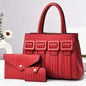 Three - Piece Sets Fashion Women's Large Capacity Tote Bag – Elegant Everyday Handbag - More4LessLB