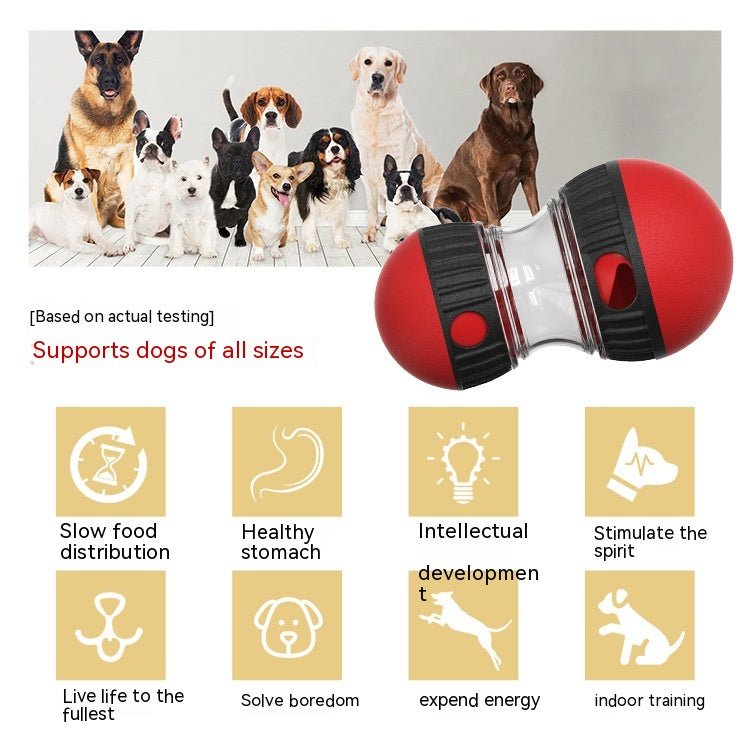 Interactive Dog Puzzle Ball – Mental Stimulation & Treat Dispenser - More4LessLB