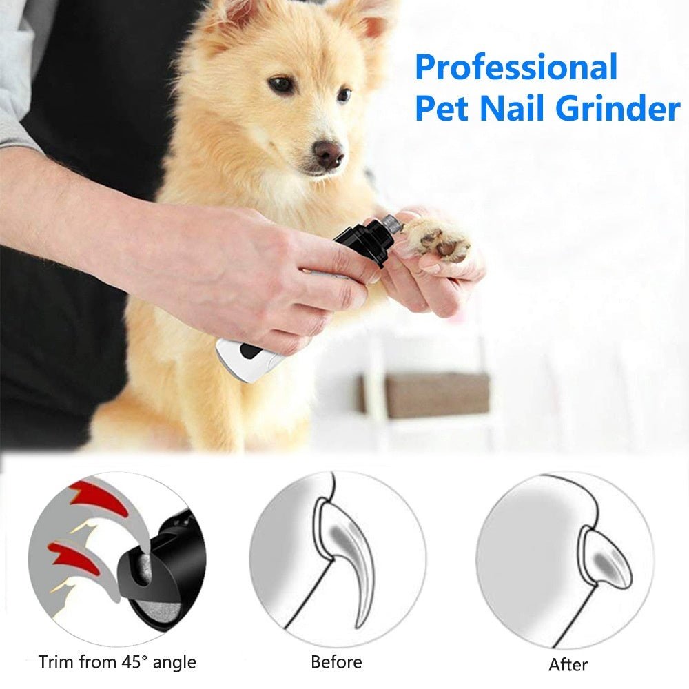 Pet Automatic Nail Piercing Device 3 - speed LED Electric - More4LessLB