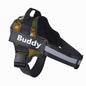 Personalized Dog Harness NO PULL Reflective Breathable Adjustable Pet Harness Vest For Small Large Dog Custom Patch Pet Supplies - More4LessLB