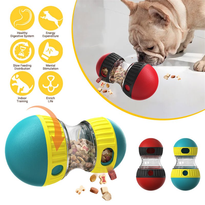 Interactive Dog Puzzle Ball – Mental Stimulation & Treat Dispenser - More4LessLB
