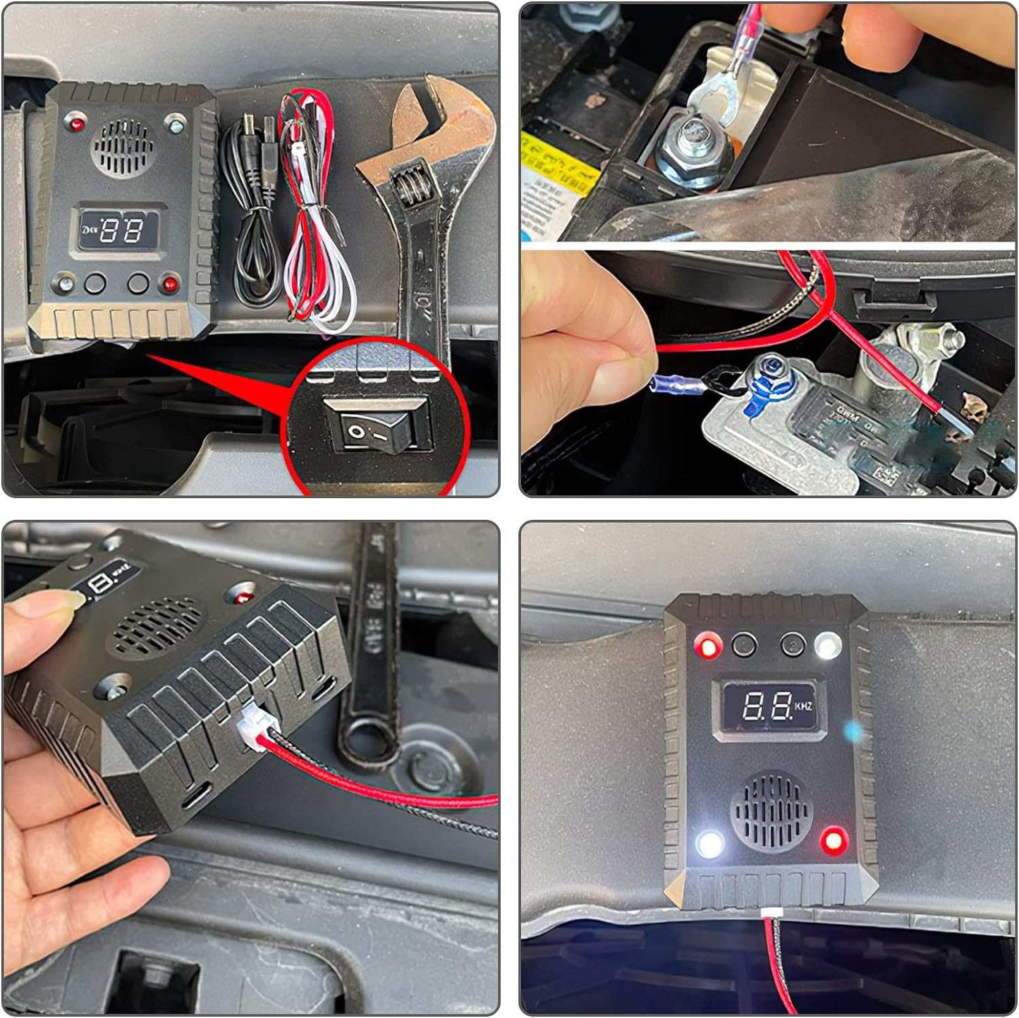 Ultrasonic Rodent Repeller – Protect Car Engine Wiring from Rats & Mice - More4LessLB