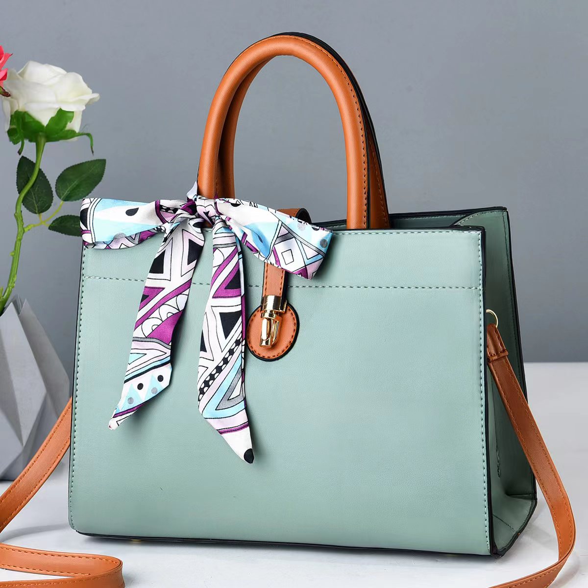 Trendy Fashion Women Crossbody Bag - Elegant Women's Fashion Handbag – Stylish Everyday Shoulder Tote - More4LessLB