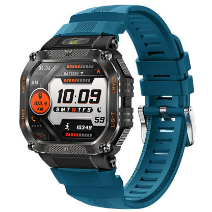 Smart Watch Bluetooth Calling Heart Rate Controlled By Music Sleep Monitoring Life Waterproof