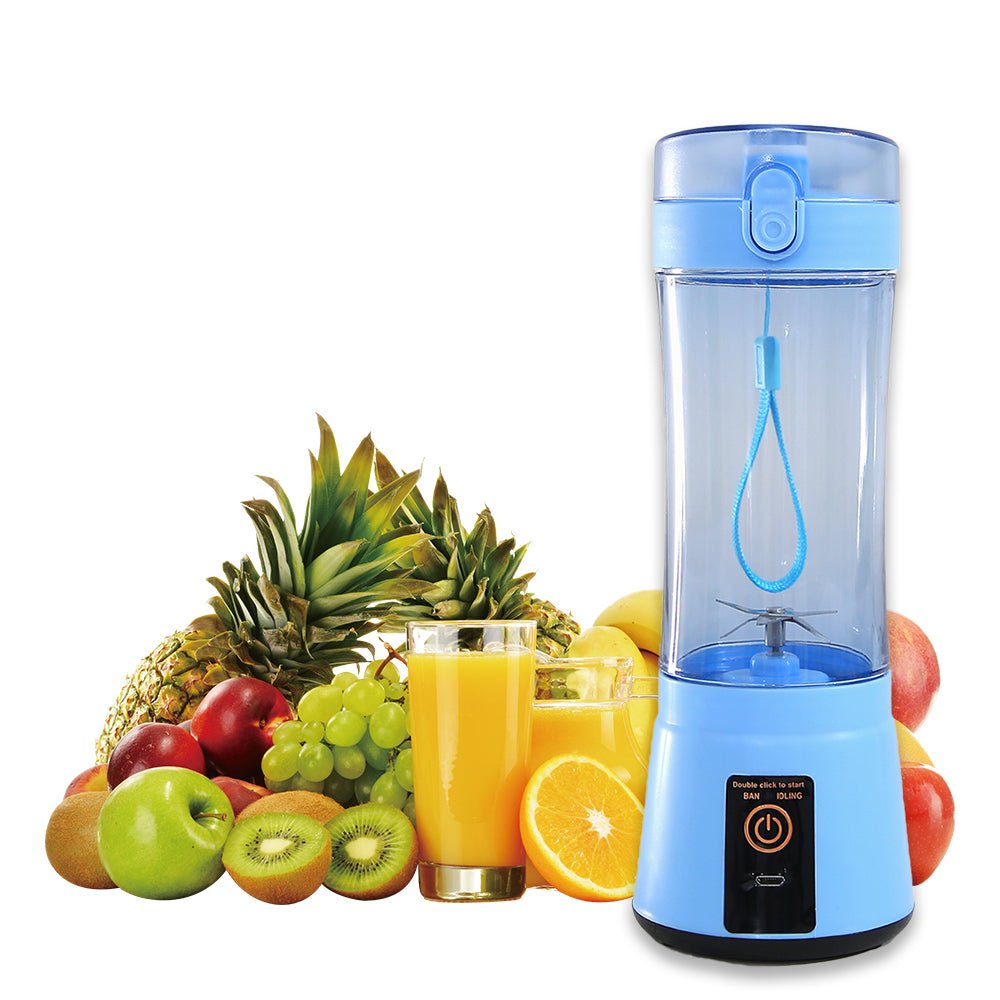 Portable USB Rechargeable Blender – Personal Smoothie & Juice Maker (380ml) - More4LessLB