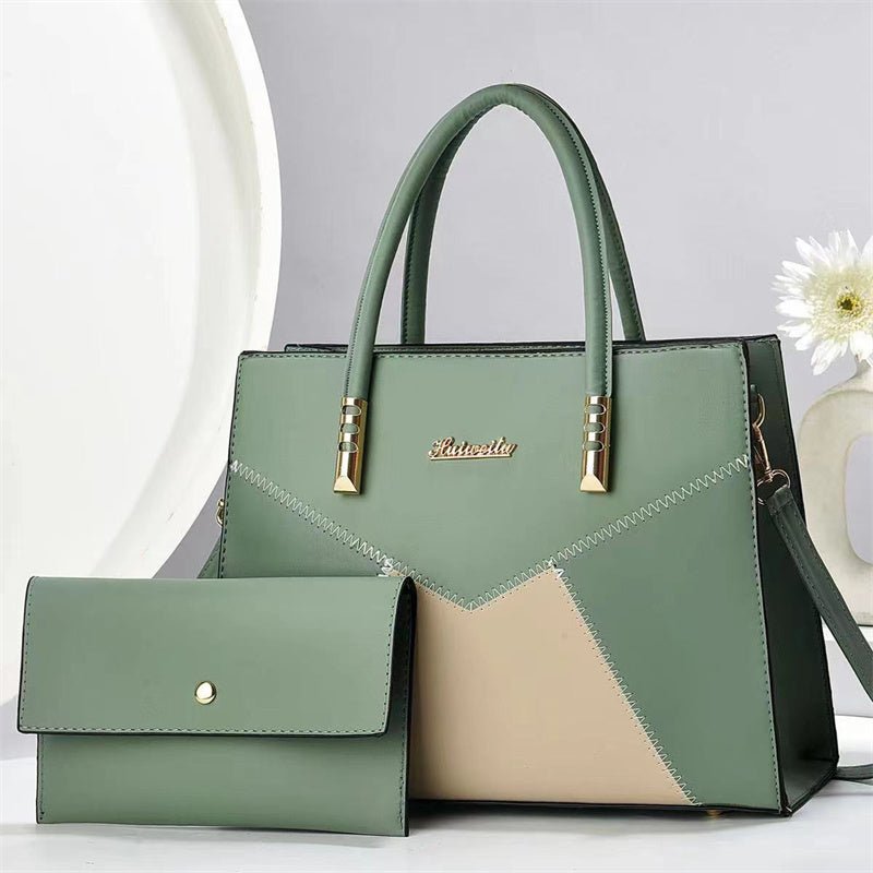 2 - in - 1 Elegant Women's Large Capacity Tote Bag – Stylish Everyday Shoulder Handbag - More4LessLB