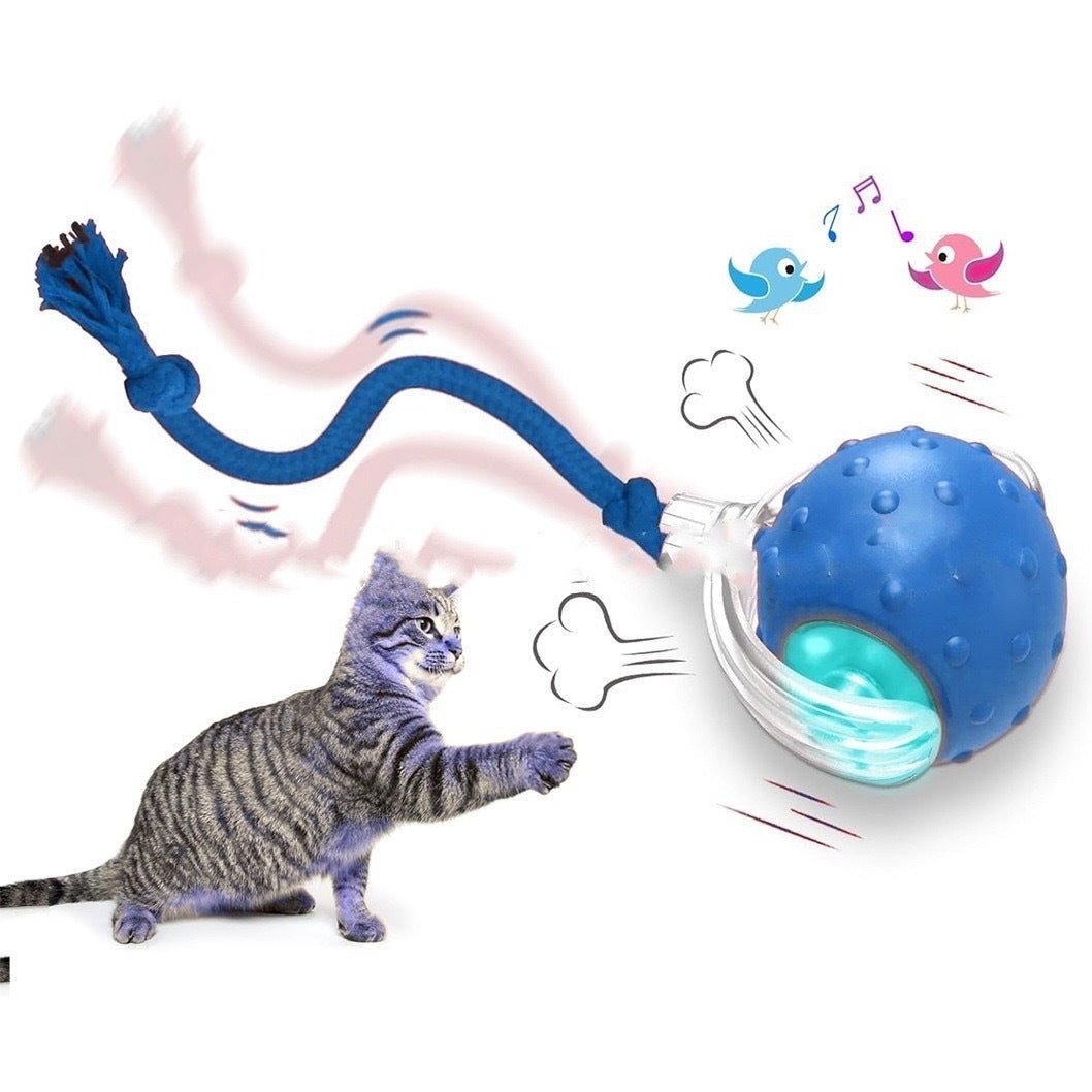 Smart Cat Toy Ball – Rolling & Active Play - More4LessLB
