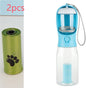 Portable Cat Dog Water Bottle Food Feeder Drinker Poop Dispenser 3 In 1 Leak - proof Multifunctional Dog Water Bottle Pet Products - More4LessLB