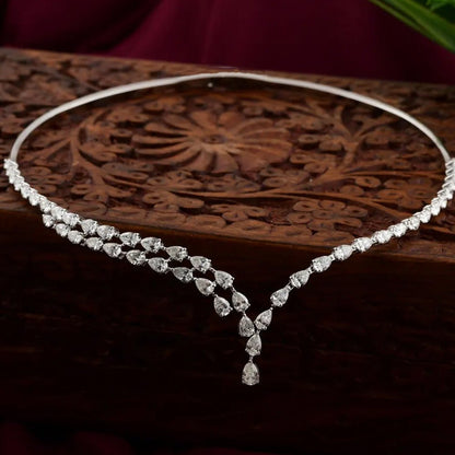 Multi-layer Open Zircon Necklace Party Accessory