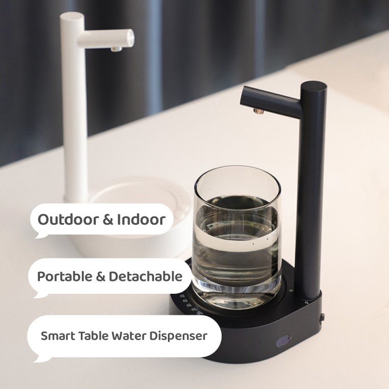 Portable USB Rechargeable Water Dispenser Pump – Smart Automatic Bottle Pump - More4LessLB
