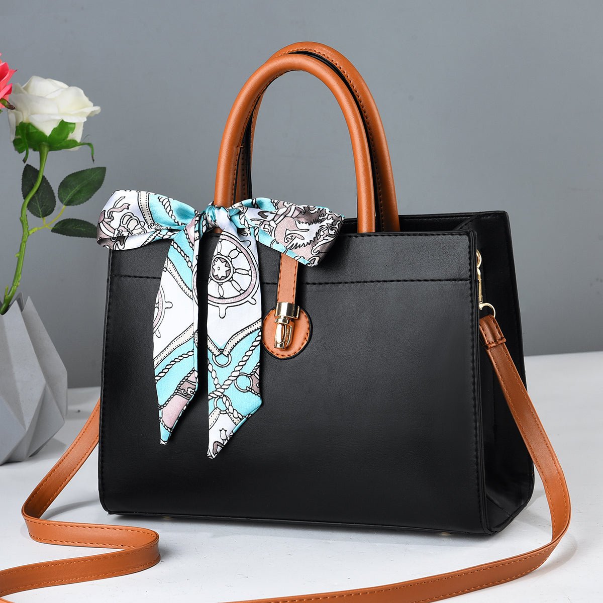 Trendy Fashion Women Crossbody Bag - Elegant Women's Fashion Handbag – Stylish Everyday Shoulder Tote - More4LessLB