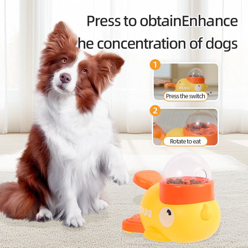 Interactive Dog Puzzle Feeder – Training & Slow Feeding Duck Toy - More4LessLB