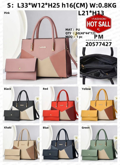 2 - in - 1 Elegant Women's Large Capacity Tote Bag – Stylish Everyday Shoulder Handbag - More4LessLB