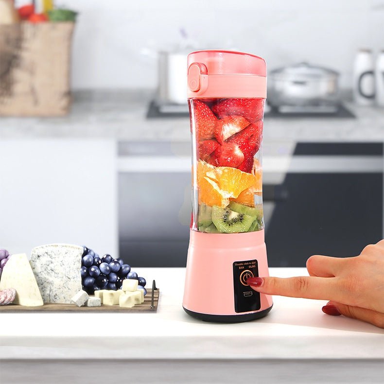 Portable USB Rechargeable Blender – Personal Smoothie & Juice Maker (380ml) - More4LessLB