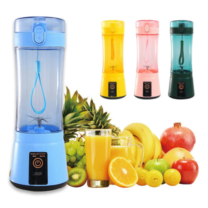 Portable USB Rechargeable Blender – Personal Smoothie & Juice Maker (380ml) - More4LessLB