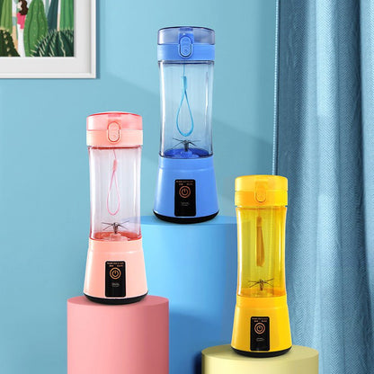 Portable USB Rechargeable Blender – Personal Smoothie & Juice Maker (380ml) - More4LessLB