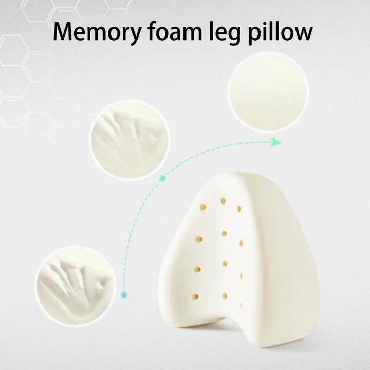 Memory foam leg pillow