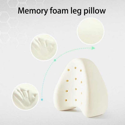 Memory foam leg pillow