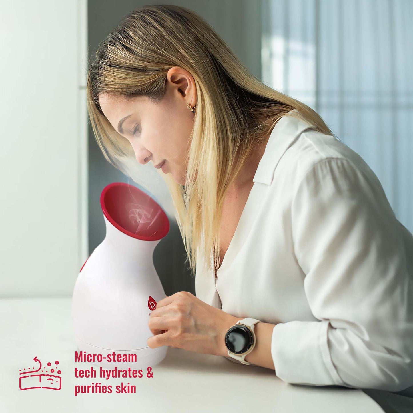 PURSONIC 2-in-1 Spa-Quality LED Light Skincare Bundle