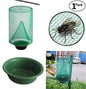 Chemical-free fly catcher for outdoor pest protection