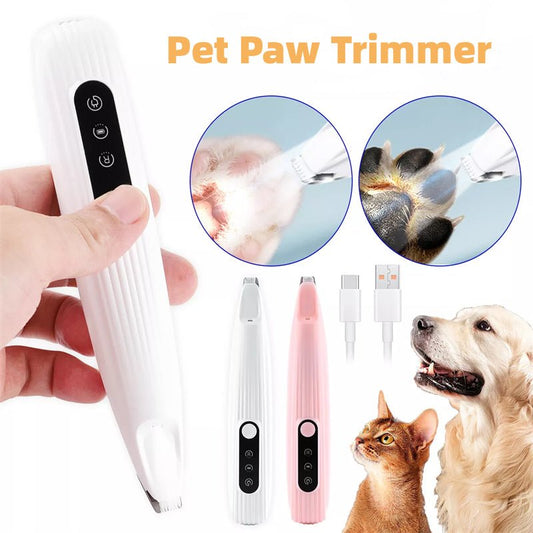 Pets Efficient LED Shaving Cat Dog Foot Hair Electric Clipper Pet Products - More4LessLB