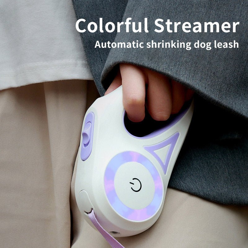 Dog Leash Retractable Leash & Dog Collar Spotlight – Automatic Traction Rope for Small & Medium Dogs | Pet Supplies - More4LessLB