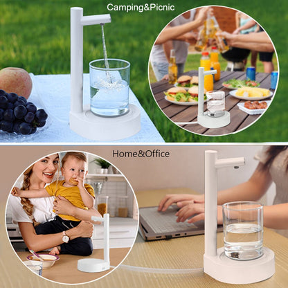 Portable USB Rechargeable Water Dispenser Pump – Smart Automatic Bottle Pump - More4LessLB