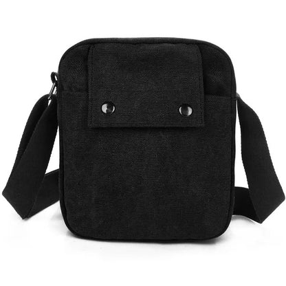 Unisex Crossbody Bags Canvas Phone Tablet PC Shoulder