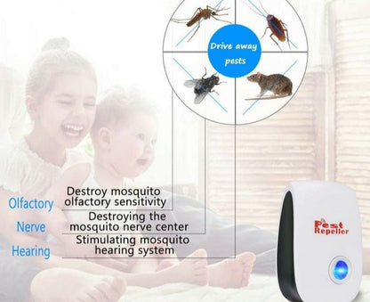 Ultrasonic Pest Repeller Pest Reject - More4LessLB