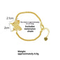 Simple And Sophisticated Hollow Butterfly Bracelet For Women