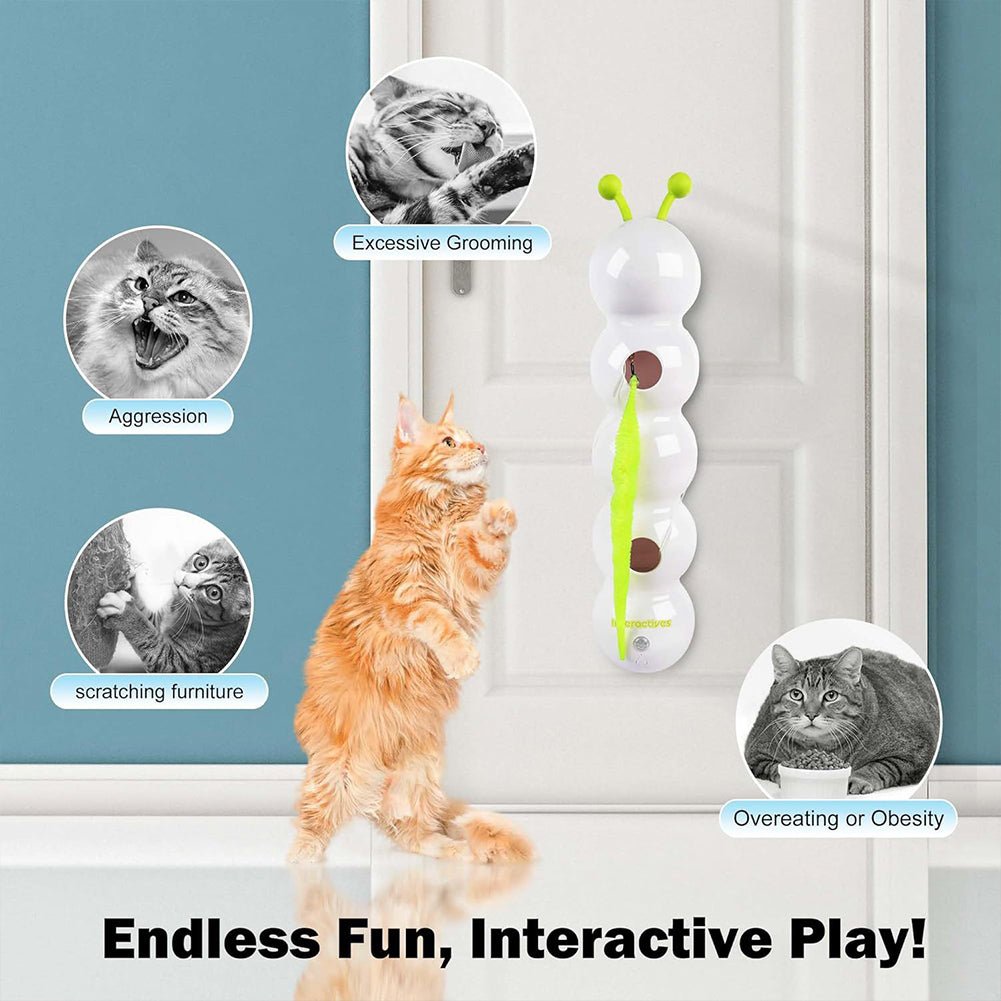 Smart Interactive Cat Toy – Tail Motion Fun for Kittens - More4LessLB